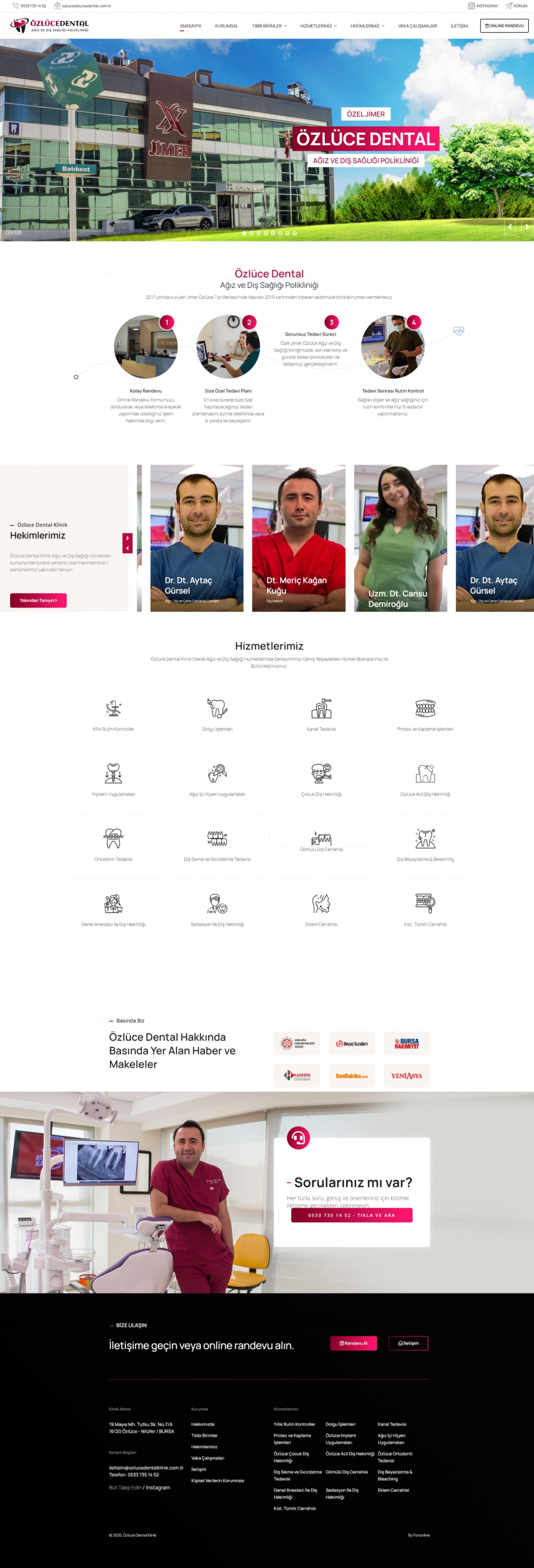 ozlucedentalklinik.com