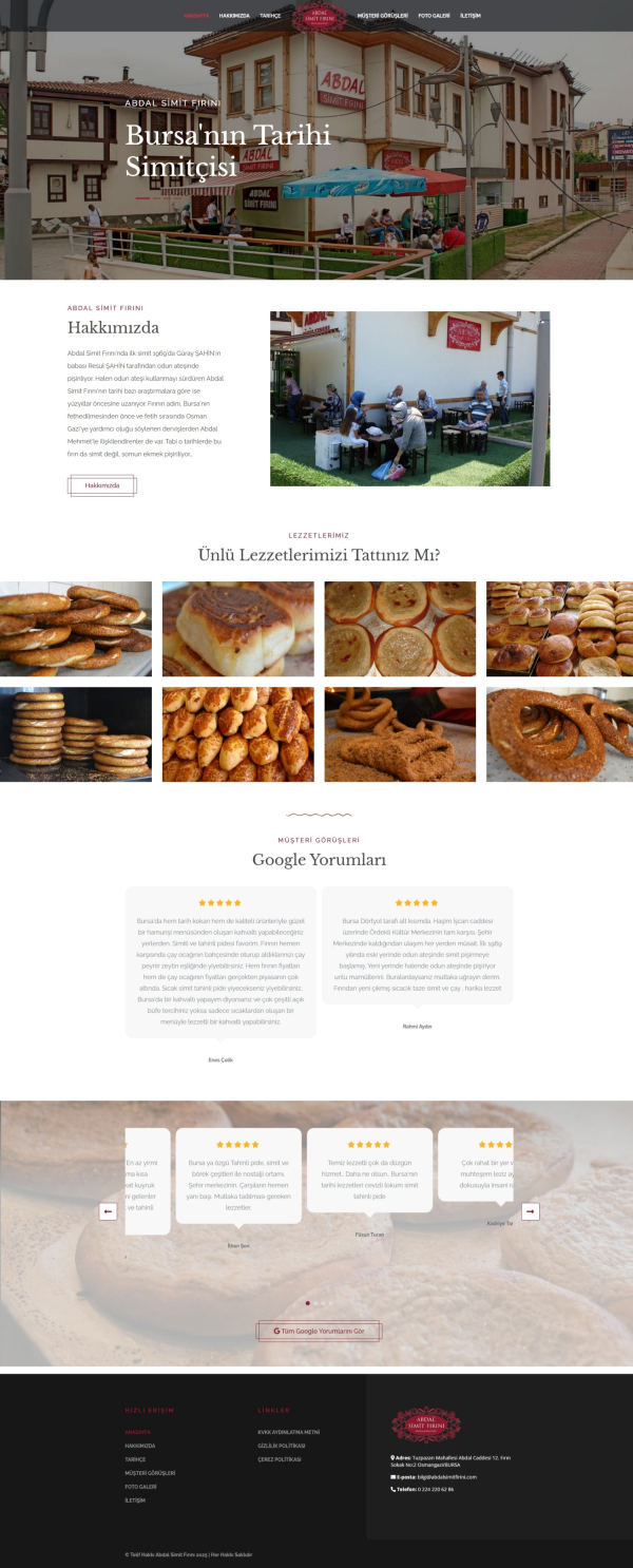 Kurumsal Site abdalfirini.com/ Web Site Tasarımı & Yazılımı